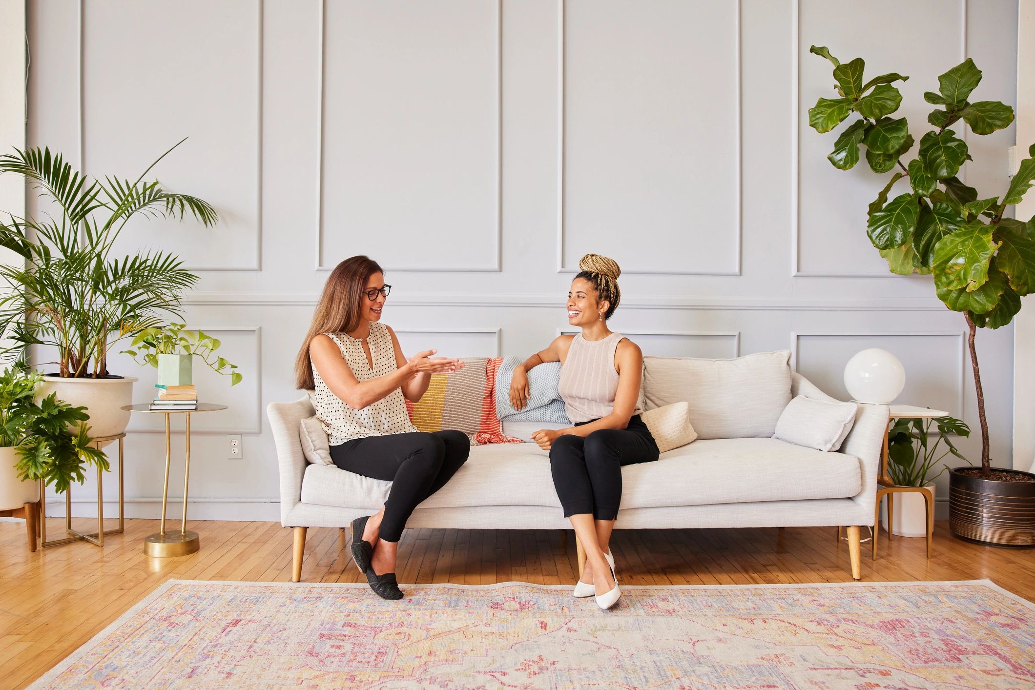 Satisfied coaching client